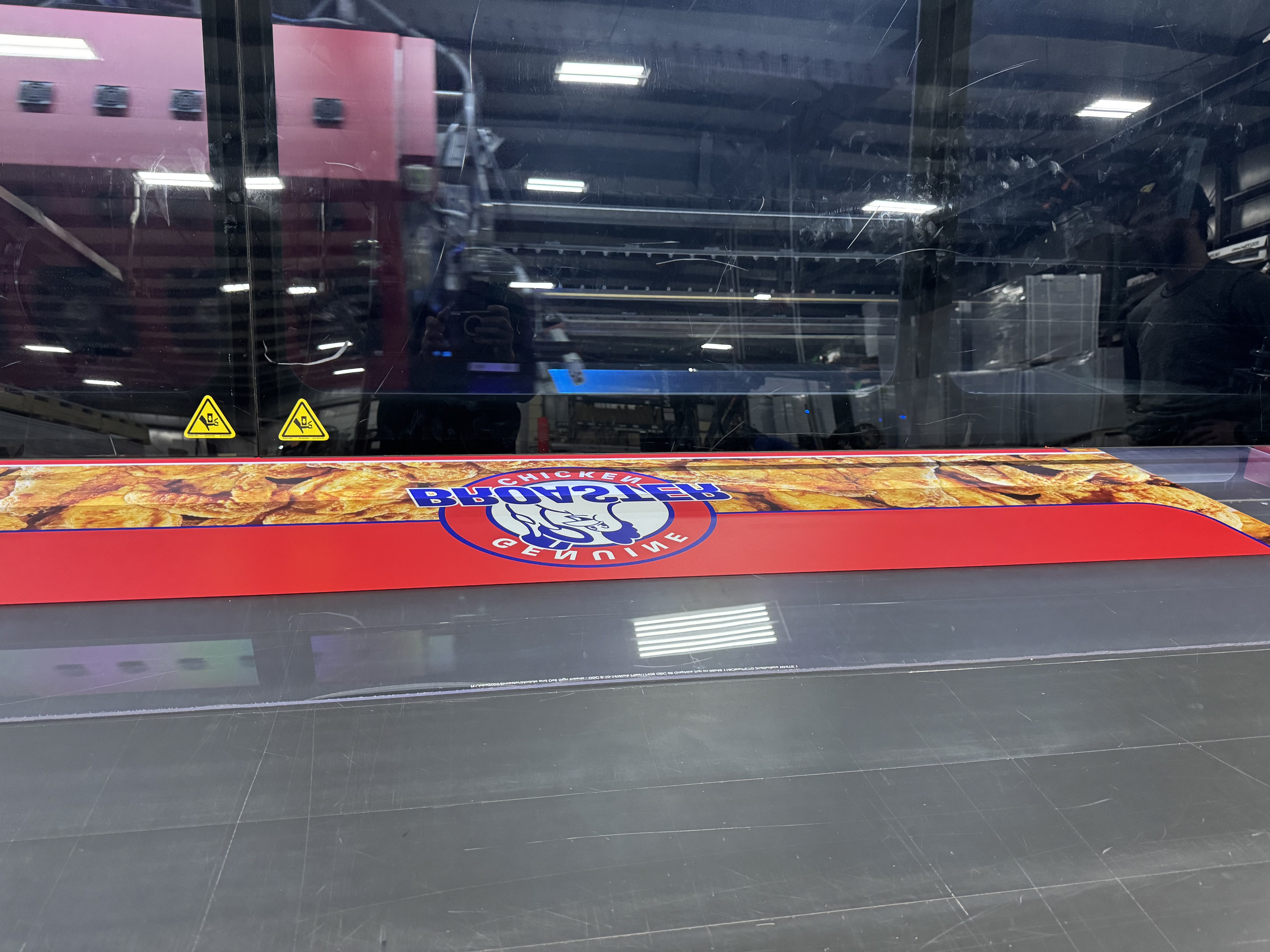 Wide-format digital press printing at Interstate Graphics