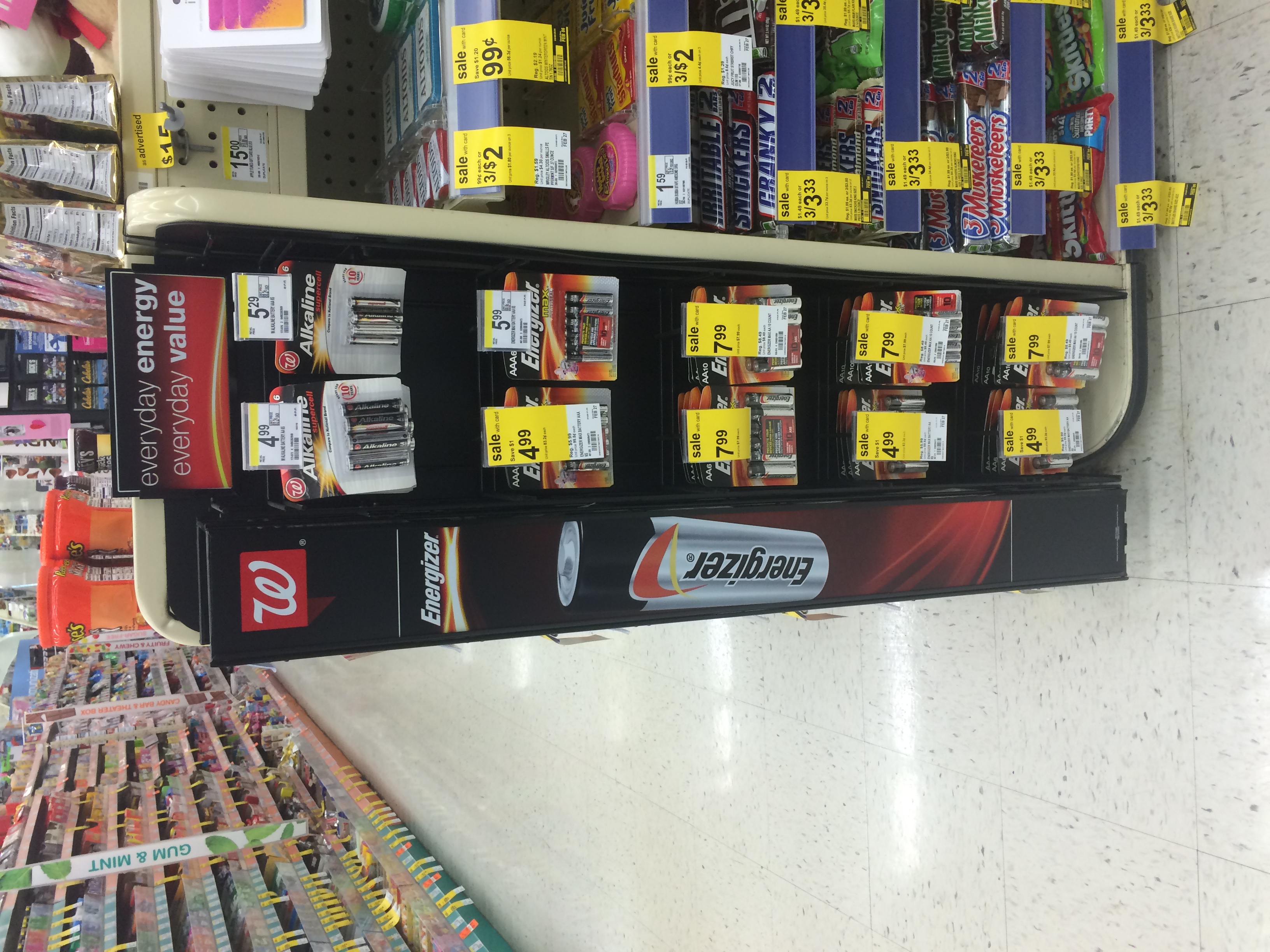 Finished retail display