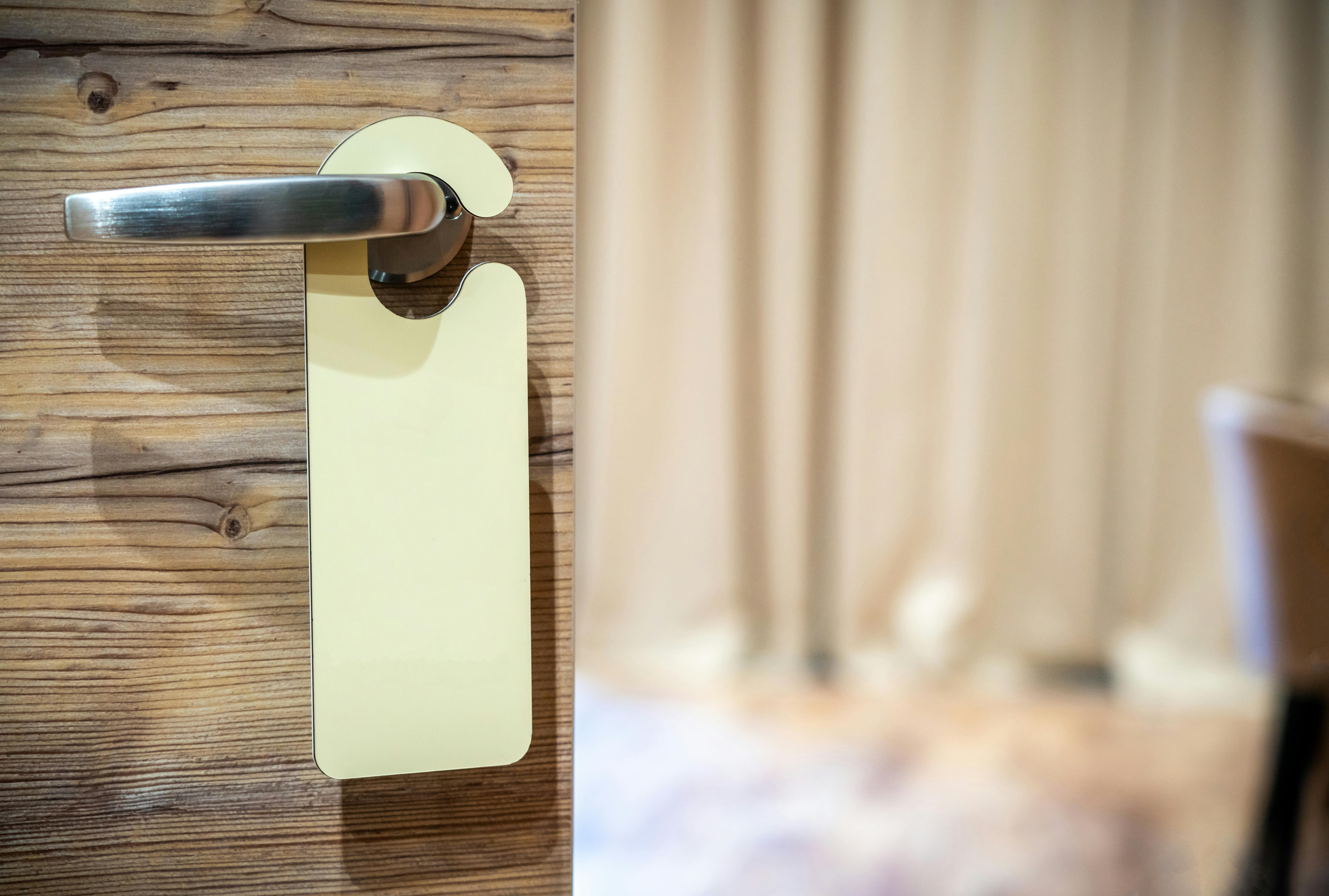 Custom door hangers by Interstate Graphics