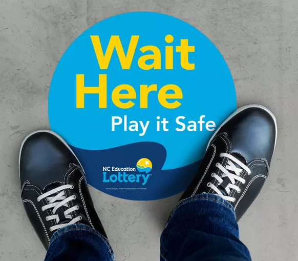 Floor decal by Interstate Graphics